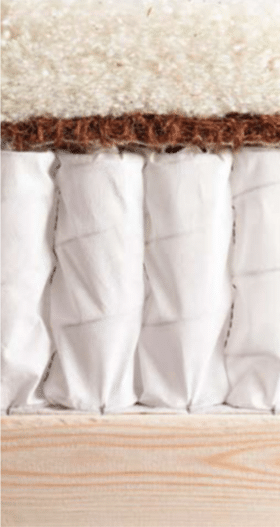 Vispring matras doorsnee