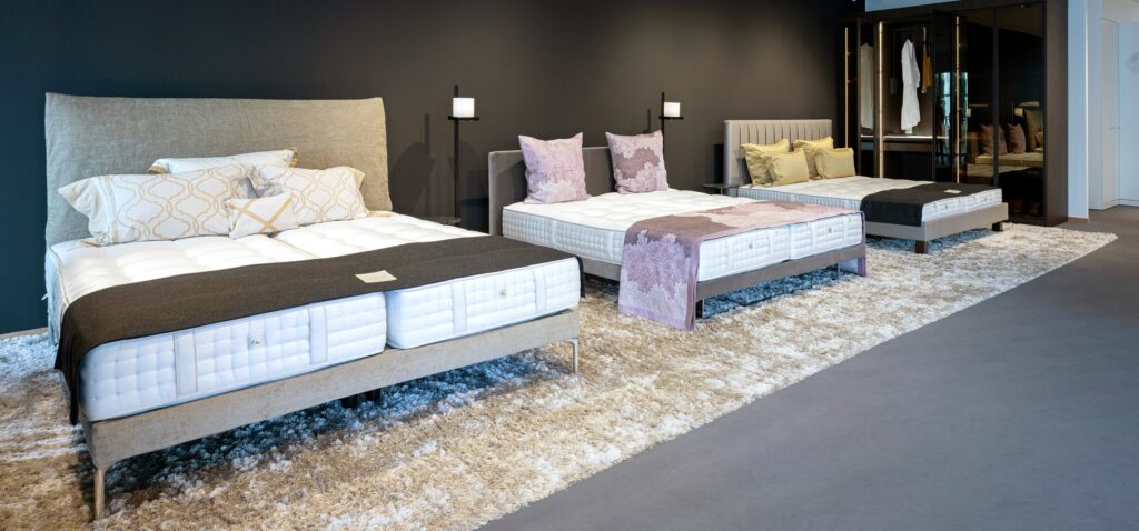 Showroombedden